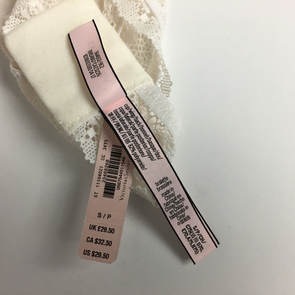 Victoria's Secret Bralette White Size S - Picture 5 of 5